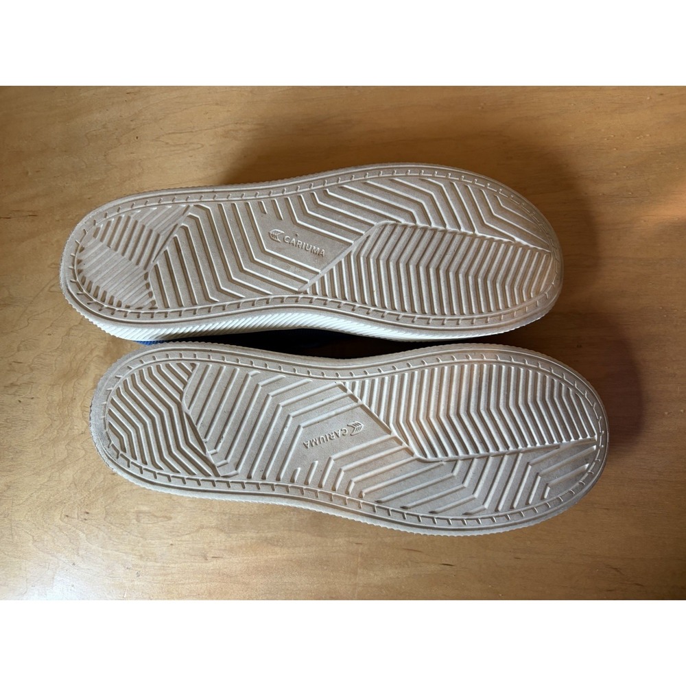 Cariuma Slip On Knit Sneakers Mineral Blue US Men's 10.5 Sustainable Minimalist - Picture 7 of 13